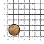 Пуговицы металл на ножке 36L=23 мм, (OB бронза), ME_678, 36 шт