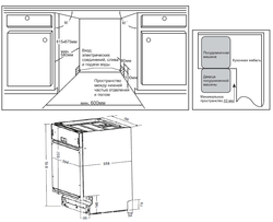 Встраиваемая посудомоечная машина Weissgauff BDW 6037 Inverter AutoOpen Infolight