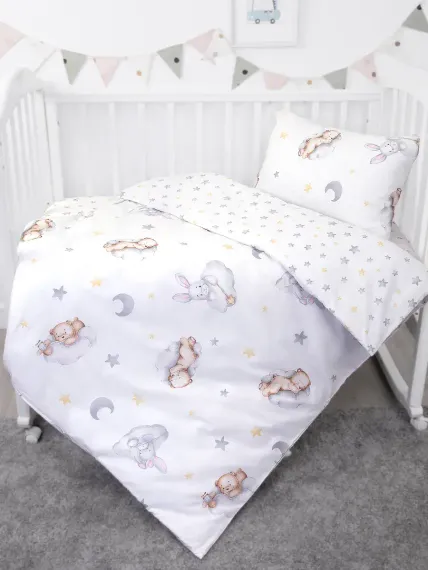 Постельное белье Baby Nice Спящие мишки
