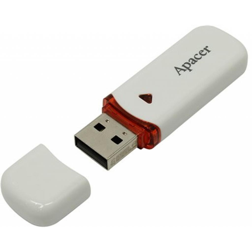 USB Флешка 16GB Apacer AH333, USB 2.0, белая