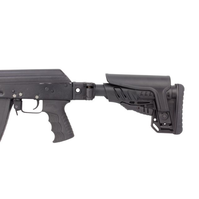 Пластиковый приклад на АК-74, DLG Tactical черный