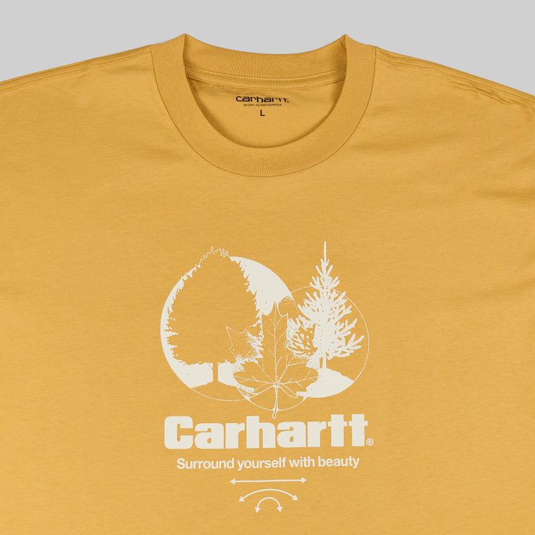 Футболка мужская Carhartt WIP Surround артикул:I033183_sunray - купить в магазине Дайс