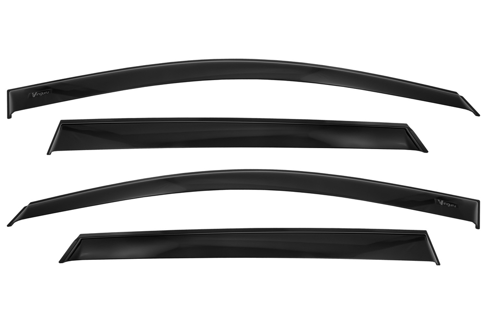 Дефлекторы окон Vinguru NISSAN Qashqai 2006-2010, 2010-2013 , накладные, AFV29907
