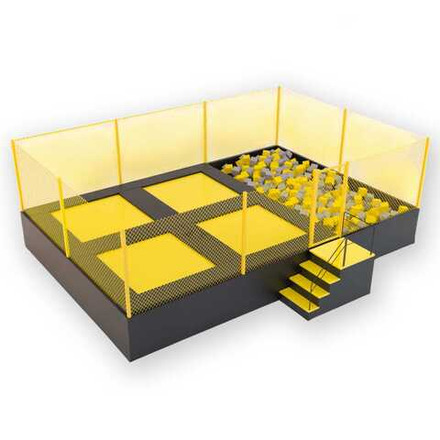 Большие батутные арены более 20 кв. метров