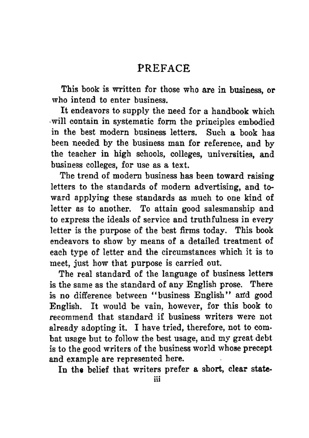 Effective business letters. their requirements and preparation, with specific directions for the various types of letters commonly used in business | Edward Hall Gardner