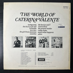 Caterina Valente ‎– The World Of Caterina Valente (Англия 1971г.)