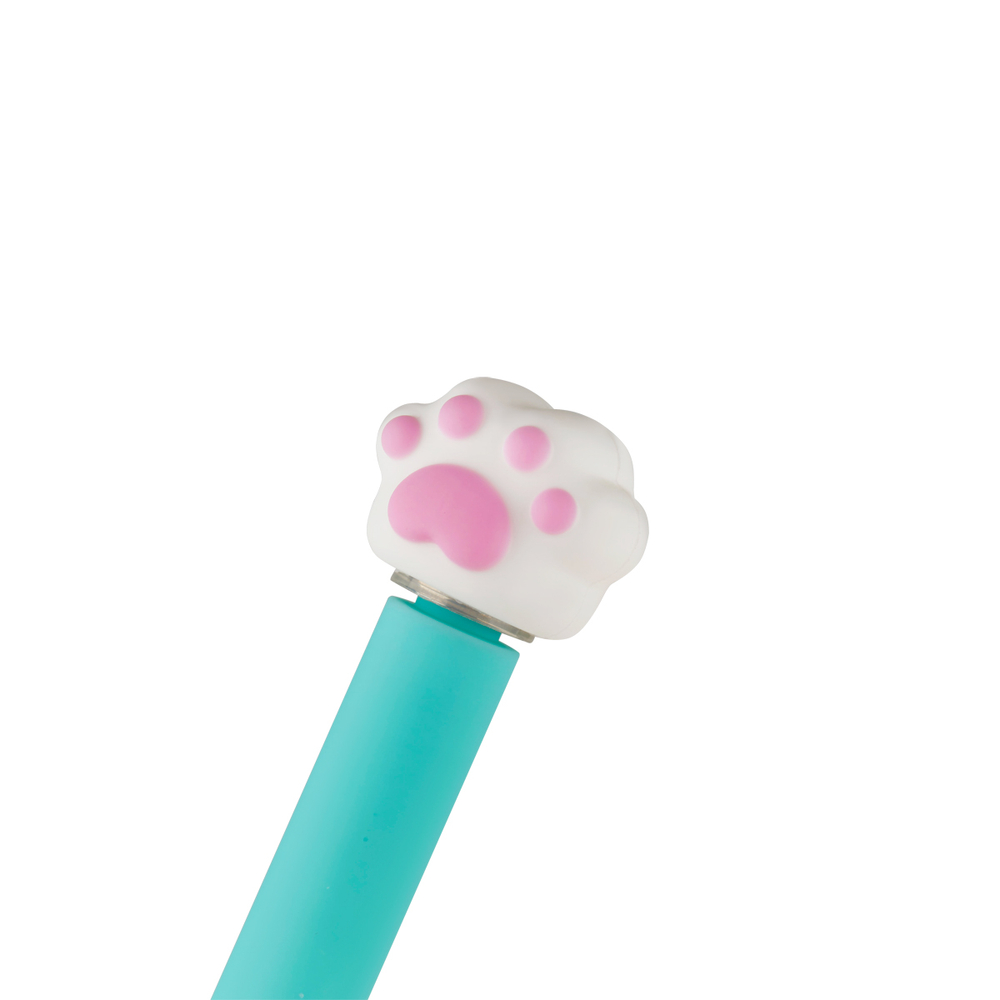 Ручка шариковая автоматическая MESHU "Spinner Paw" синяя, 0,7мм, корпус ассорти MS_65544