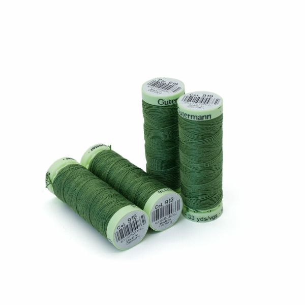 Нитки отделочные Gutermann Top Stitch 30 (30 метров), 5 кат. | 919 папоротник