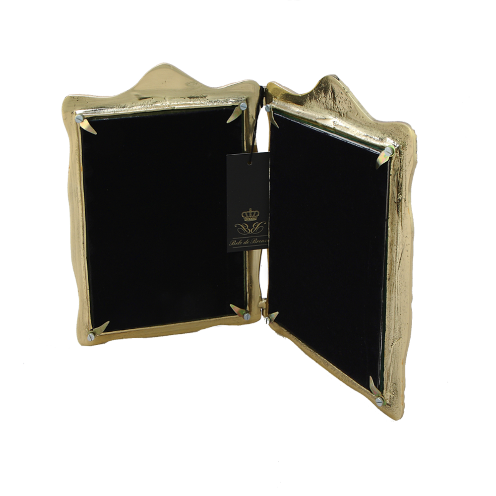 Bello De Bronze Рамка для фото Джемма на 2 фото, золото