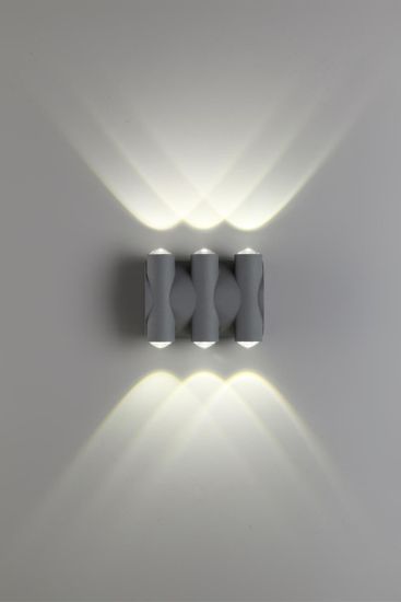 358567 STREET NT21 374 темно-серый Ландшафтный настенный светильник IP54 LED 4000K 6W 85-265V CALLE