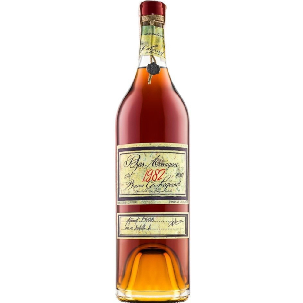 Арманьяк Baron G. Legrand 1982 Bas Armagnac, 0.7 л.