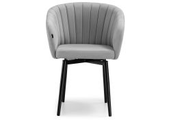 Стул на металлокаркасе Моншау крутящийся velutto 52 / черный