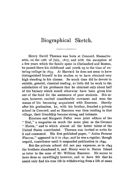 Thoreau's philosophy of life. With special consideration of the influence of Hindoo philosophy | Dickinson Helen A.; Helena Adell Snyder