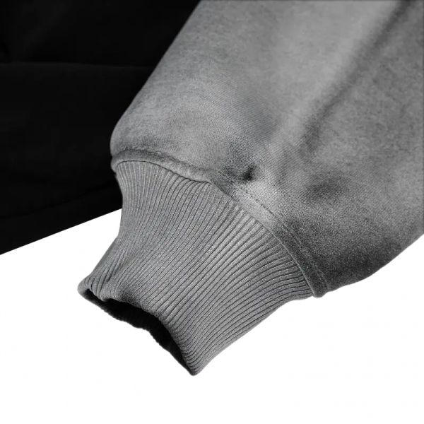 Худи Fade Spray-Painted Heavy Cotton черный - фото 6