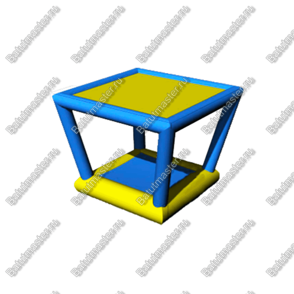 Модуль аквапарка «Подиум с крышей», 3,7×3,7×3 м