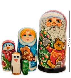 МР-24/ 69-J Матрешка 5м «Дед мороз»
