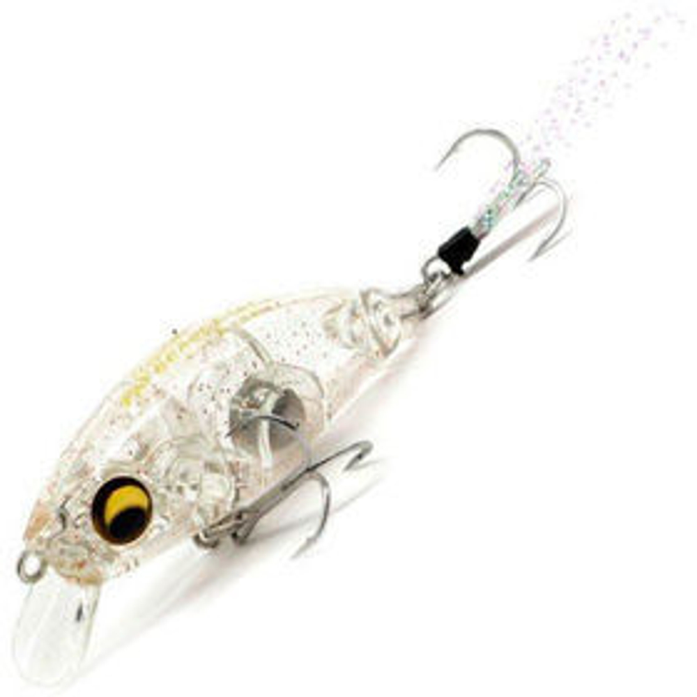 Воблер Megabass Beagle F clear red glitter