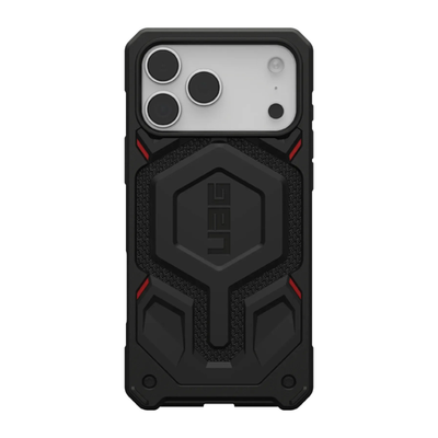 Защитный чехол MagSafe UAG Monarch Pro Kevlar для iPhone 17 Pro Max Композитный гибридный чехол с очень высоким уровнем защиты при падении и вырезом для Контроллера камеры
