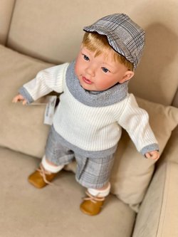 Кукла Nines 45см Guille мягконабивная в пакете (N4820K1)