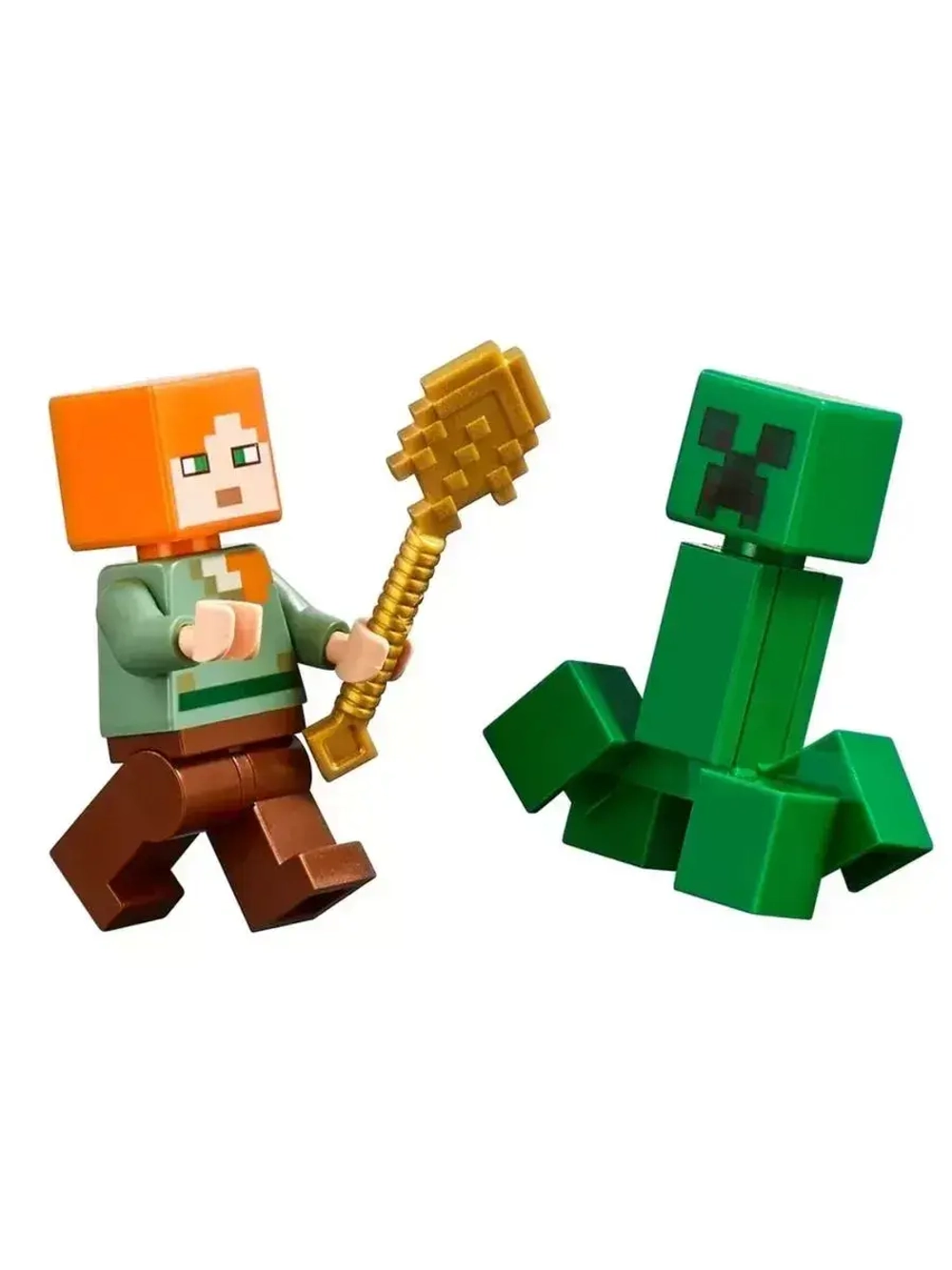 Конструктор Майнкрафт Дом-свинья 490 деталей