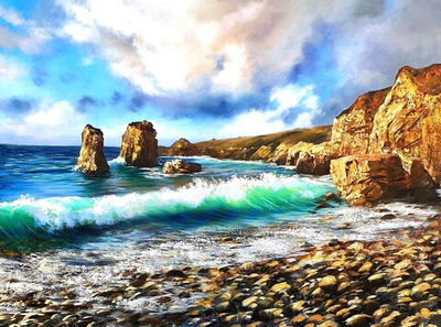 Скалистый берег