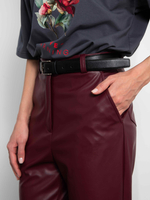 Брюки Силуэт (бордовый)