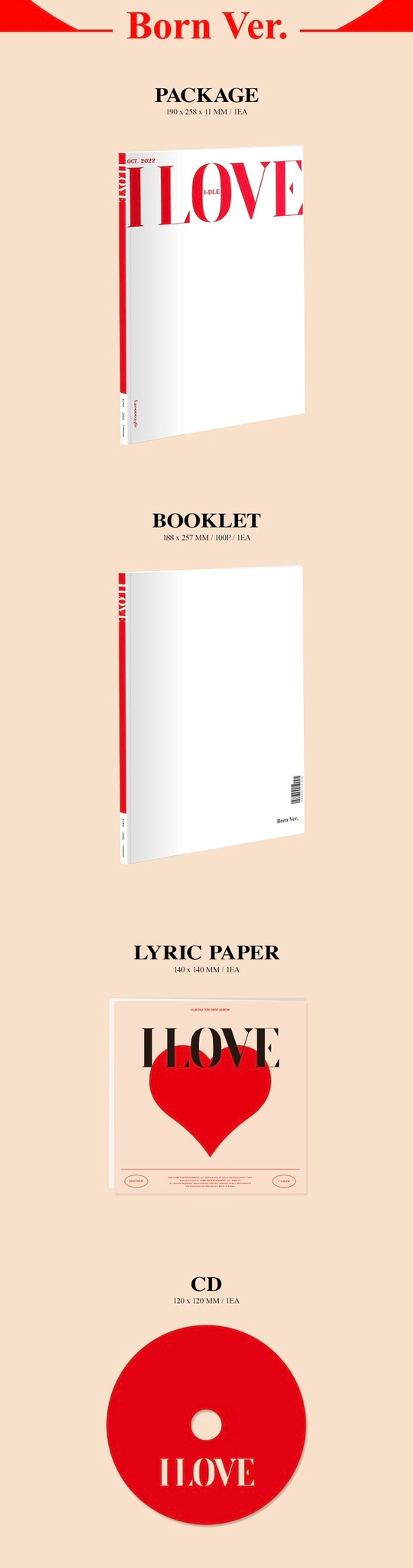 Альбом i-dle - I LOVE