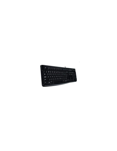 920-002506 Logitech Клавиатура K120 EER Black 104 клавиши, защита от воды, USB 1.5м