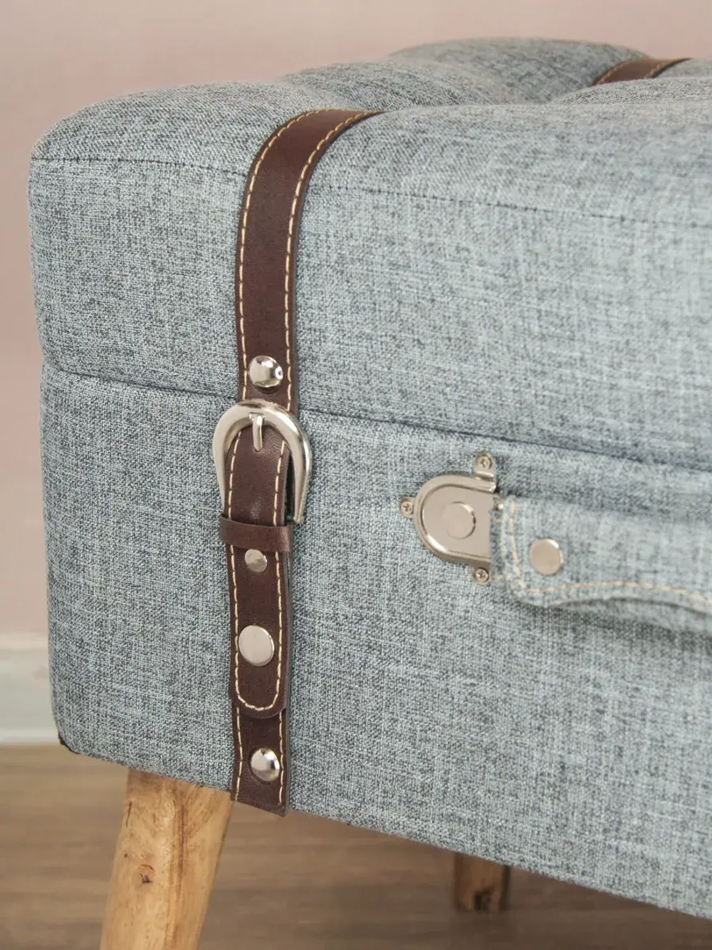 Пуфик для прихожей с ящиком