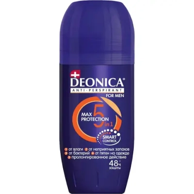 Дезодорант ролик DEONICA FOR MEN 5 Protection 50мл.