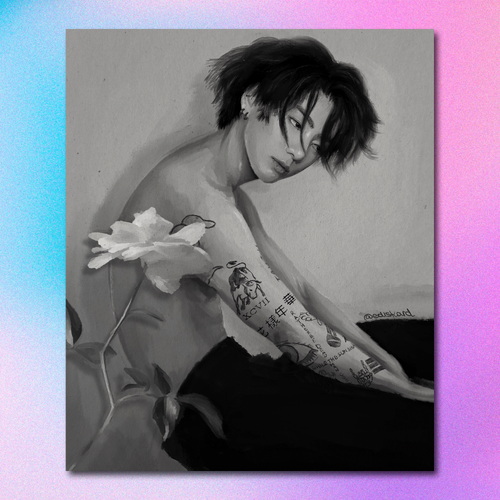 Арт принт / ediskard / BTS / Чонгук