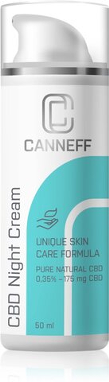 Canneff Balance CBD Night Creme - ночной крем против признаков старения /   50  ml  / GTIN 8594197030015