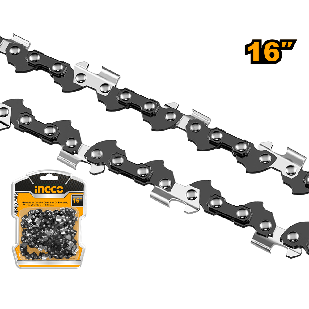 Цепь для бензопилы INGCO AGSC51601 400 мм (16&quot;) 3/8 (0,375) 1.3 мм