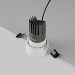 Встраиваемый светодиодный светильник Maytoni Dip DL116-10W-3K-W