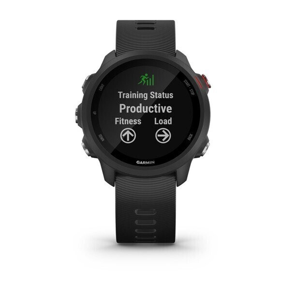 Умные часы Garmin Forerunner 245 Music черные с черным ремешком