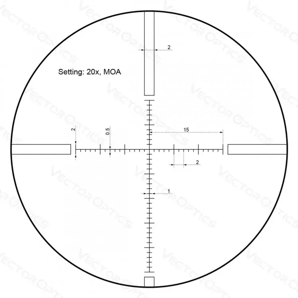 Прицел Vector Optics Sentinel 10-40x50 GenII SFP (SCOL-07)