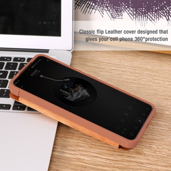 Кожаный чехол-книжка Nillkin Leather Qin Pro для Samsung Galaxy S25