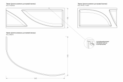 Экран для акриловых ванн Dolce