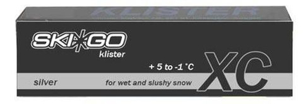 Смазка для лыж SkiGo Жидкие мази клистеры XC Klister Silver +5/-1 (для мокрого снега, грязной лыжни)