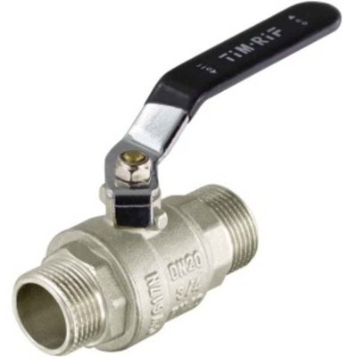 Кран   шаровой НИКЕЛ. 1  Ш/Ш (Р) (TIM) 6/24