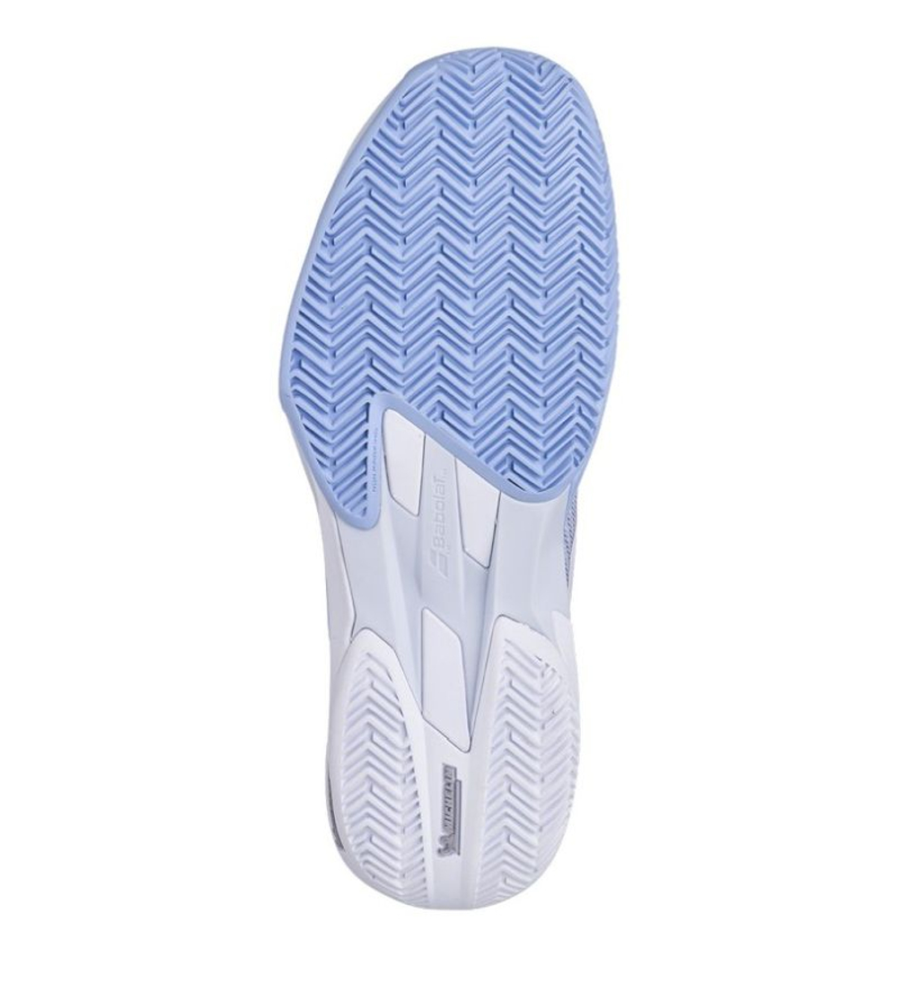 Женские теннисные кроссовки Babolat Jet Mach 4 Clay - lavender/white