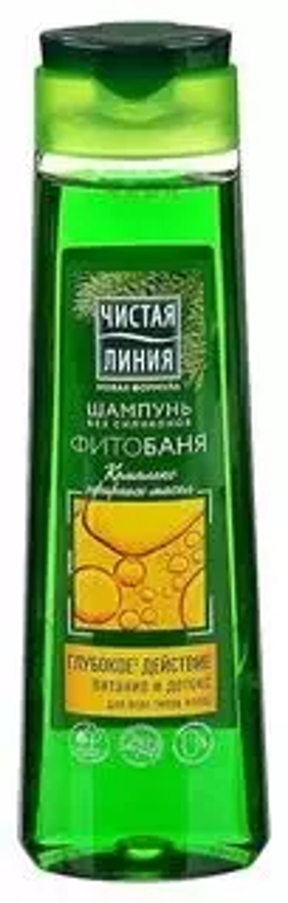 "Чистая линия" Шампунь д/всех типов волос ФИТОБАНЯ (питание и детокс) 400мл