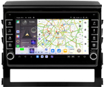 Магнитола для Toyota Land Cruiser 200 2015-2021 (без JBL) - Carmedia OL-9618 (кнопки и крутилки) Android 13, TS20, 6+128Гб, CarPlay, 4G SIM-слот