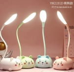 Светильник настольный «Marmalade-Мишка» LED 28,5*9,2*6,8см USB 5v 3w, Розовый