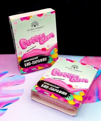 Косметический био-парафин с ароматом бабл-гам;, 500 мл