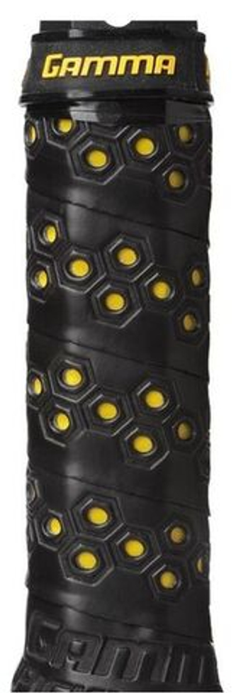 Теннисные намотки базовые Gamma Honeycomb Grip 1P - черный