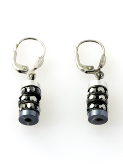 4223 Coeur de Lion серьги c кристаллами Сваровски.