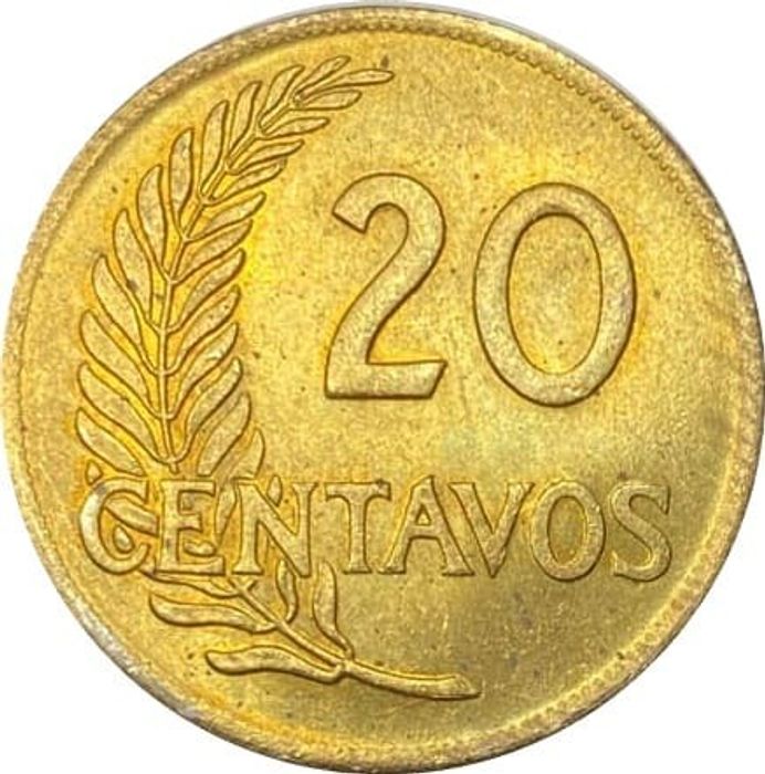 20 сентаво 1951-1965 Перу