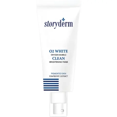 Storyderm Очищающая пенка с кислородом 100 мл| O2 White Clean