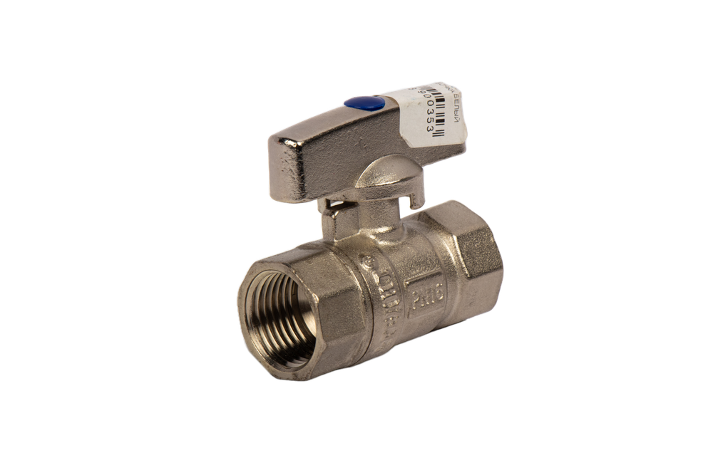 ВЕНТИЛЬ БАБОЧКА БЕЛЫЙ 15М/М